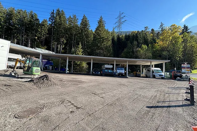 Stellplatz für Wohnwagen